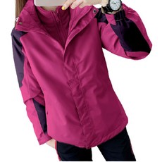 女式雙色戶外防風外套 KR 181