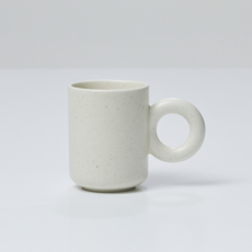 BetterFinger 陶瓷環形馬克杯 300ml, 1個, 白色