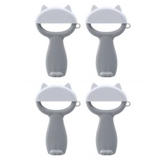 MONACO OLIVE 橄欖貓廚房剝皮器, 淺灰, 4個