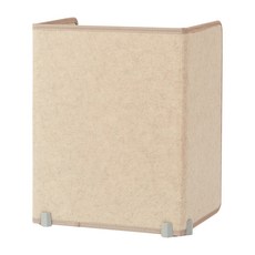 르젠 파티션 데스크 3면 발열 전기스토브, 베이지, LZH-PT3