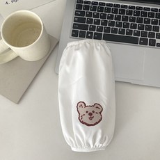 純白色成人用工作袖套, 03 白色