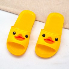 TAY SONG 太松 造型動物浴室拖鞋, 1套, 黃色