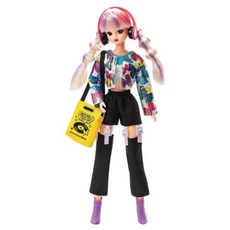 TAKARA TOMY Licca 莉卡娃娃 17歲 霓虹蝴蝶莉卡 LA17014, 混和顏色, 1個