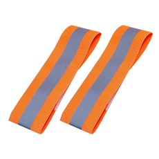 Dongkwang Safety 自行車夜間工作束帶 1條 橘色, 2個