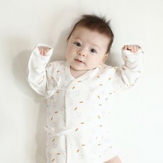 HappyOrganic 印花嬰兒肚衣