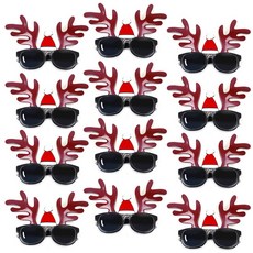 Stupid 戴聖誕帽的魯道夫眼鏡, 混合顏色, 12個