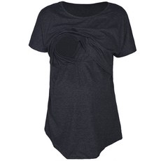 Allo&De Hey 素色簡約哺乳短袖T恤