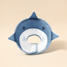 Lanboer 寵物鯊魚網眼頸圈, 海軍藍