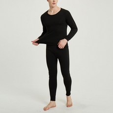 남성용 지앤와이 기모 발열내복 상하의 세트