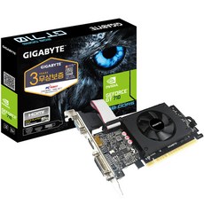 GIGABYTE 지포스 GT710 UD2 V2 D5 2GB 미니미 (피씨디렉트)
