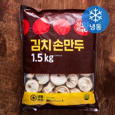 식자재왕 김치손만두 (냉동), 1.5kg, 1개