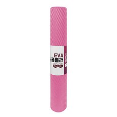 필라테스 요가 EVA 릴리브 폼롤러, 핑크, 1개