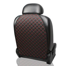 GMZ MOTORS 車用防踢墊座椅保護套, 紅色, 1個