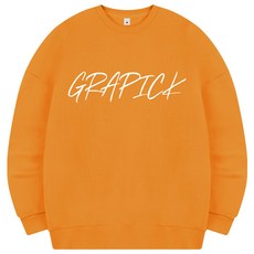 그라픽 여성용 빈티그라픽 맨투맨 PMC_0015