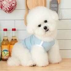 PETSLAND 狗狗Milky T恤, 天藍色, 1個