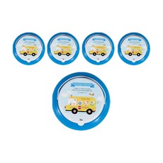 아이비스 자바라물통 FR09382 5p, 블루, 1개