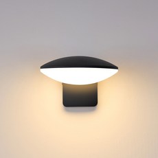 hit LIGHTING LED戶外壁燈室內照明 18W SH-W0312, 黑色 (F31106BK)