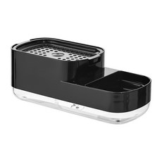 soonZAM 廚房洗碗精按壓瓶 泵浦型, 黑色, 1個