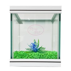 로라펫 15큐브 어항 형광스톤세트, 형광 초록, 1개