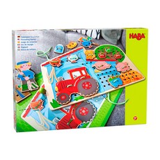 HABA 農場穿線遊戲 HB305289, 1個