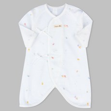 Organic Boom 幼兒款青色大海蛇紋包屁衣 夏季用