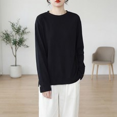 unheve 女款開衩鈕扣T恤