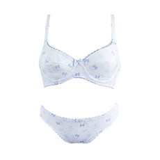 CL STORY 女童發育期第3階段印花內衣+內褲