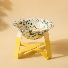 PASTEL PET 寵物圓點彩繪餐具 FREE, 綠色, 1個