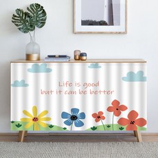 Artihome 小花魔鬼氈櫥櫃簾, MGL147