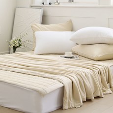 베이직톤 실키로얄 시원한 여름 냉감이불, 베이지