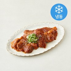 요리락 대파채가 한웅큼 들어간 매콤한 돼지칼집구이 (냉동), 500g, 1개