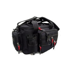 Booth Market 大容量釣魚肩背包, 黑色