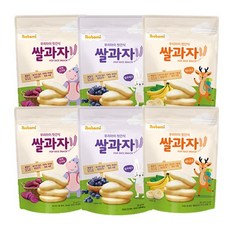 ibobomi 米餅3入組, 香蕉口味+紫薯口味+藍莓口味, 2組