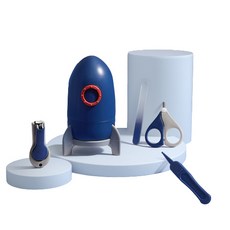 VOW 유아용 손톱깎이 세트, 블루로켓, 1세트