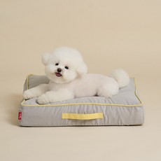 Woolly 寵物舒適暖窩坐墊, 灰色, 1個