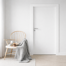 시트몰이 현관문 시트지, 순백색