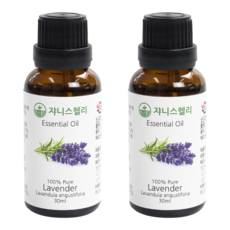 JOHNNYSHELI 香氛精油 薰衣草, 30ml, 2入