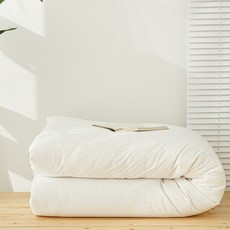 CasaL 顏料水洗30支棉威尼斯床墊套, 象牙白