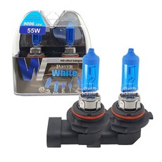 威力白光 5000K 9006 12V 55W 燈泡 2入, 1套, 混合色