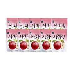 로지오가닉 생과일칩, 10개, 사과