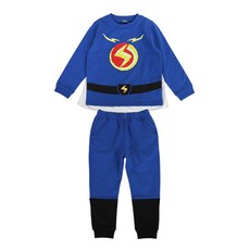 토토헤로스 아동용 번개맨 스팽글 상하의 세트