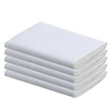 Secret 車用洗車超細纖維毛巾, 5個, 白色