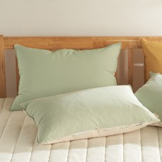 지베딩 햇살 초고밀도 마이크로코튼 베개커버 2p