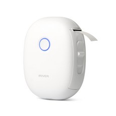 아이리버 무선 블루투스 감열식 라벨프린터 ILP-100, 1개, 라벨프린터+라벨지, 화이트