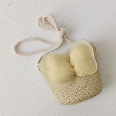 GOINGKIDS 兒童網眼草編包