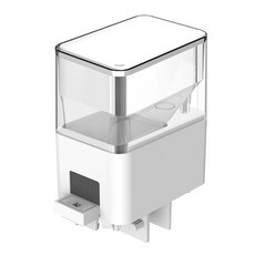 YORI CAR 優里 加大自動餵魚器 白色, 1個