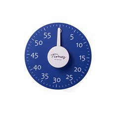 Ove & Ove 時鐘設計計時器, 藍色, 1個