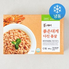 풀스케어 붉은 대게 다진 몸살 (냉동), 500g, 1개