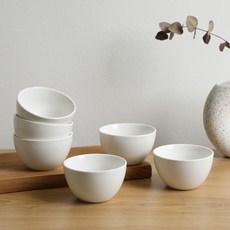 Samho Glass SWIT 陶瓷馬格利酒杯 200ml SH P-5, 6個, 白色(SH P-5 WH)