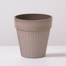 Morningscent 復古Plaine塑膠花盆, 1個, 灰色